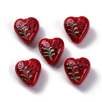 Handmade Lampwork Beads LAMP-G165-01B-1
