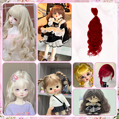 Soft Wool Fabric DIY-WH0622-346D-1