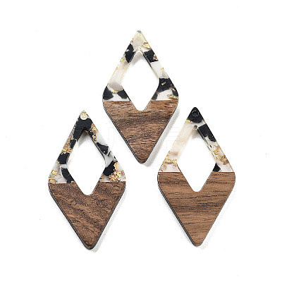 Walnut Wood Pendants FIND-Z050-02K-1