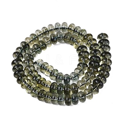 Crackle Transparent Glass Beads Strands GLAA-N074-02A-14-1