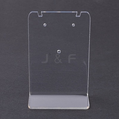 Acrylic Earring Stands Displays EDIS-F005-02-1