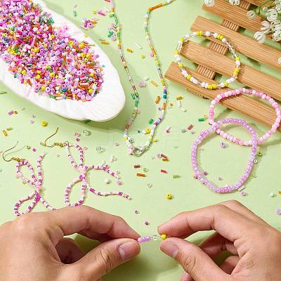 100G Electroplate Glass Seed Beads GLAA-SZ0002-16A-1