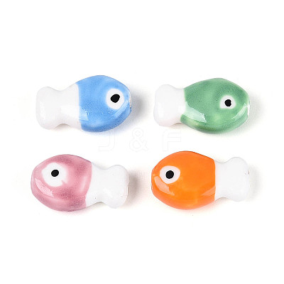 Handmade Porcelain Ceramic Beads PORC-T134-26M-1