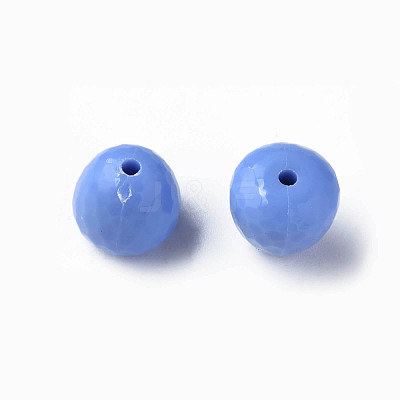 Opaque Acrylic Beads MACR-S373-10A-A02-1