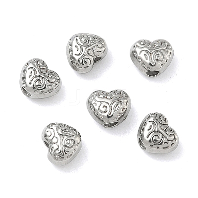 304 Stainless Steel Beads STAS-D204-42P-1