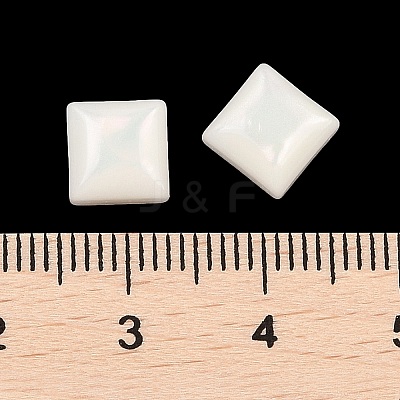 Opaque Resin Decoden Cabochons CRES-I036-13A-1