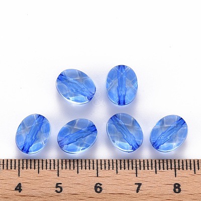 Transparent Acrylic Beads TACR-S154-18A-86-1