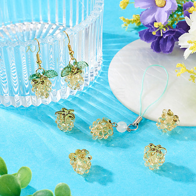 4Pcs Handmade Lampwork Beads LAMP-TA0002-24E-1