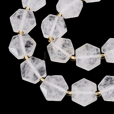 Natural Quartz Crystal Beads Strands G-N368-01A-18-1