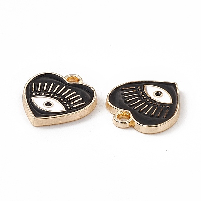 Alloy Enamel Pendants X-ENAM-K066-08C-1