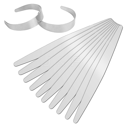 12Pcs 304 Stainless Steel Bangle Inner Core FIND-OC0013-65-1