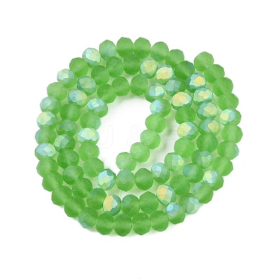 Transparent Glass Beads Strands EGLA-A044-T6mm-MB11-1