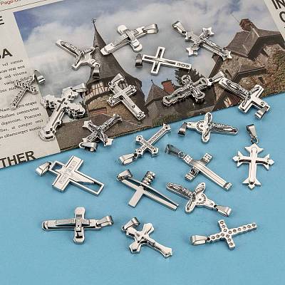 304 Stainless Steel Pendants STAS-I001-M1-1