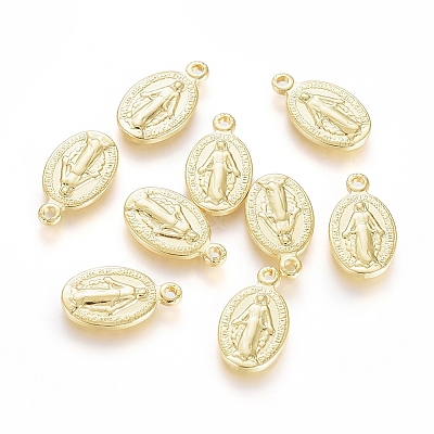 Brass Charms X-KK-G389-24G-1