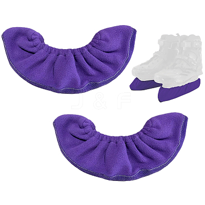Velvet Ice Skate Guards AJEW-WH20022-85A-08-1