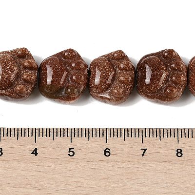 Synthetic Goldstone Beads Strands G-M108-A08-01-1