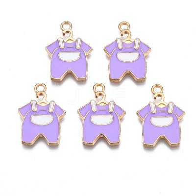 Alloy Enamel Pendants ENAM-N054-76B-1
