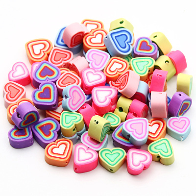 Handmade Polymer Clay Beads CLAY-CJ0001-47-1