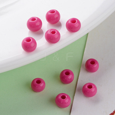 Opaque Acrylic Beads MACR-S370-C6mm-A13-1