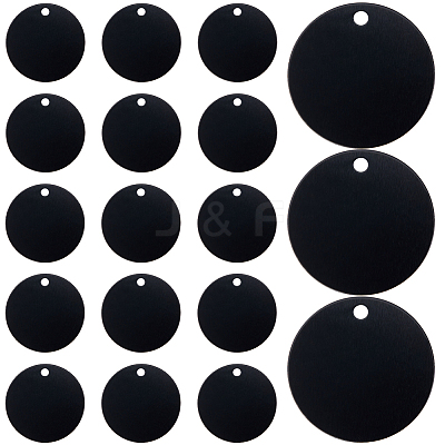 25Pcs Aluminum Pendants FIND-SP0002-55B-B-1