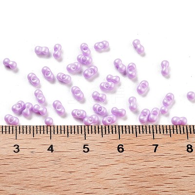 Opaque Colours Glass Seed Beads SEED-A033-06E-1
