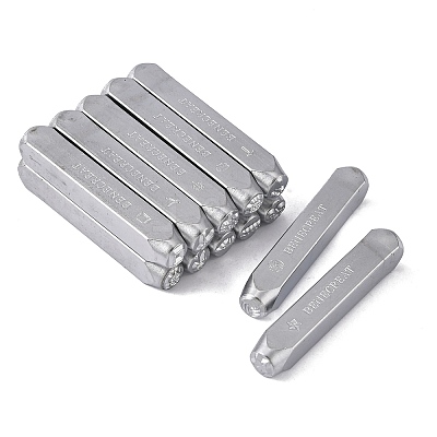 Iron Metal Stamps AJEW-L060-03J-1