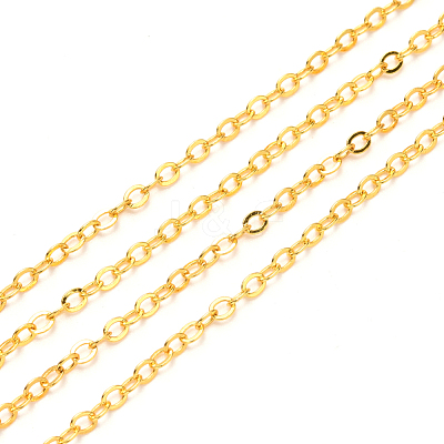 Brass Cable Chains CHC-T008-06C-G-1