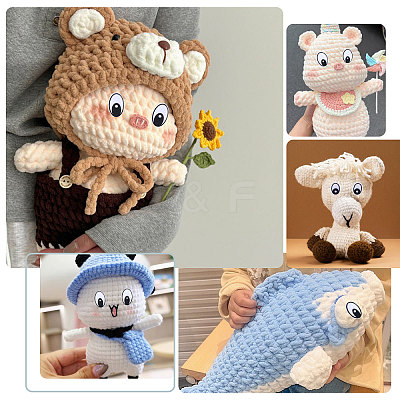Plastic/Resin Craft Doll Eyes DIY-GL0005-64A-1