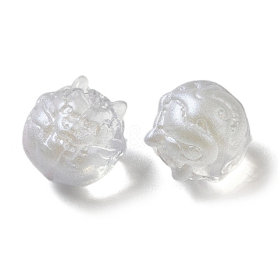 Transparent Glass Beads GLAA-D025-05K-1
