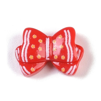 Opaque Christmas Theme Resin Cabochons RESI-H162-06E-1