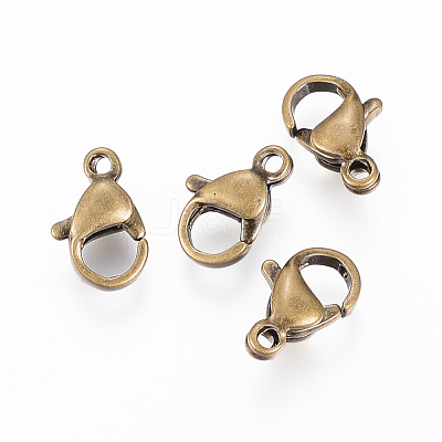 304 Stainless Steel Lobster Claw Clasps STAS-E145-05B-AG-1