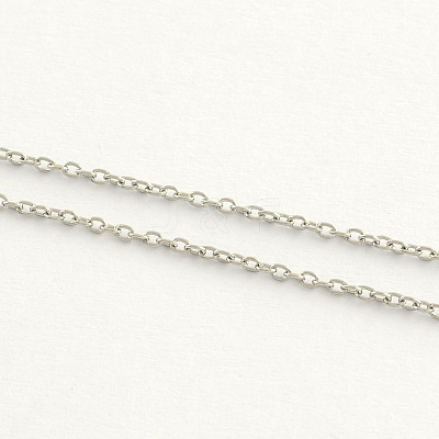 Tarnish Resistant 304 Stainless Steel Cable Chains X-CHS-Q001-12-100m-1