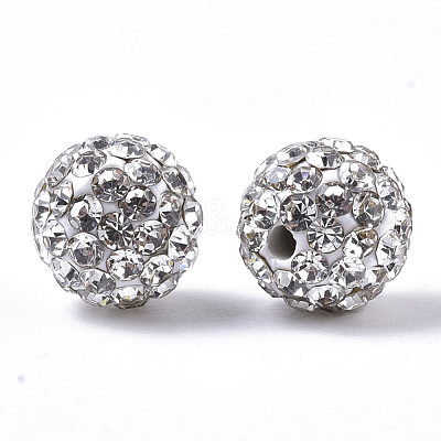 Pave Disco Ball Beads RB-T017-03-26-1