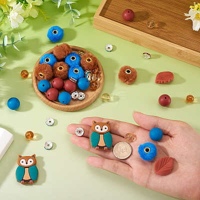 44Pcs DIY Findings Kits DIY-TA0013-86-1