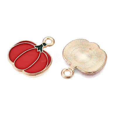 Thanksgiving Day Theme Alloy Enamel Pendants X1-ENAM-T020-35M-1