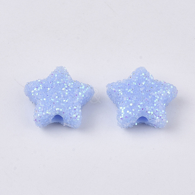 Opaque Acrylic Beads X-MACR-T033-04D-1