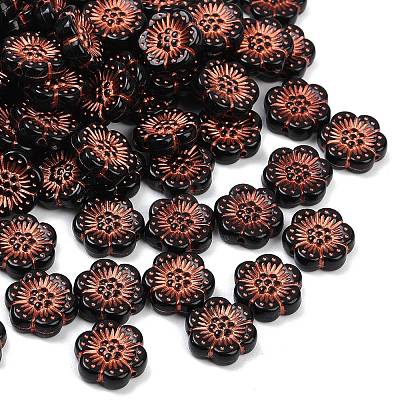Opaque Acrylic Beads OACR-P029-10A-01-1