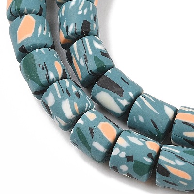 Handmade Polymer Clay Beads Strand CLAY-Z002-01Q-1