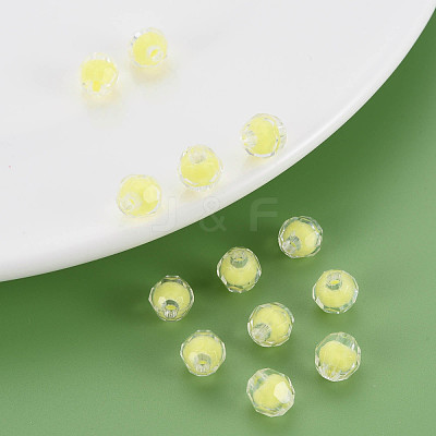 Transparent Acrylic Beads TACR-S152-17A-SS2105-1