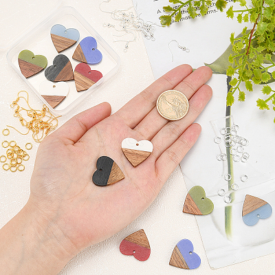 DIY Dangle Earring Making Kits DIY-OC0005-19-1