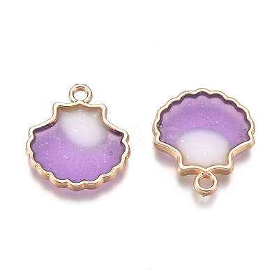 Alloy Enamel Pendants ENAM-I044-11B-1
