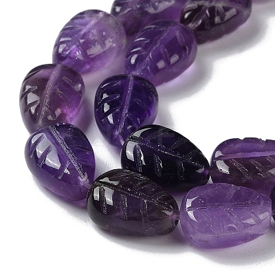 Natural Amethyst Beads Strands G-M418-A02-01-1