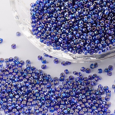 FGB 12/0 Grade A Round Glass Seed Beads SEED-Q012-F644-1