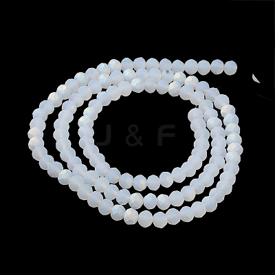 Imitation Jade Glass Beads Strands X1-EGLA-A034-J4mm-MB04-1