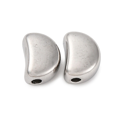 304 Stainless Steel Beads STAS-C128-02B-P-1