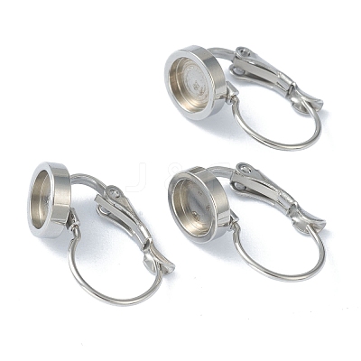 Tarnish Resistant 304 Stainless Steel Leverback Earring Findings KK-H152-09A-P-1