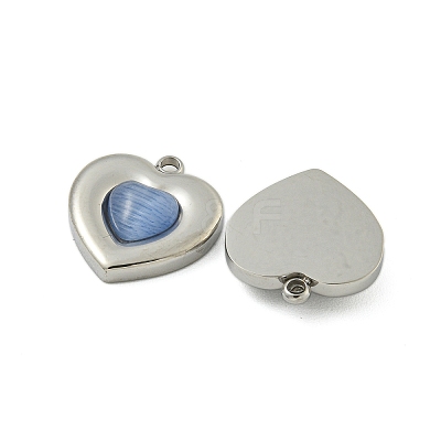 304 Stainless Steel Charms STAS-L022-202P-01-1