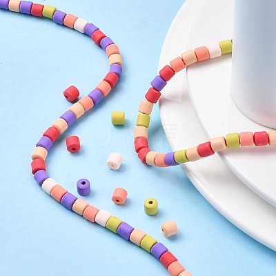 Polymer Clay Bead Strands CLAY-T001-C29-1