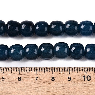 Dyed Natural White Jade Beads Strands G-T138-S05-1