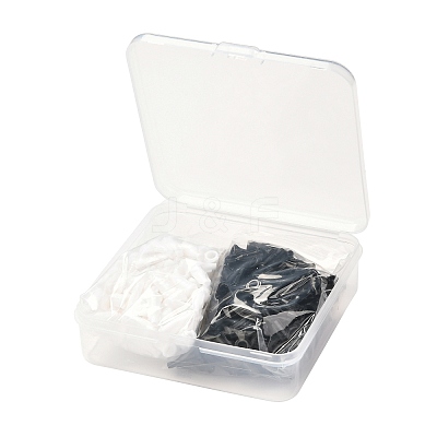 300Pcs 2 Colors Plastic Stopper TOOL-OC0001-36-1